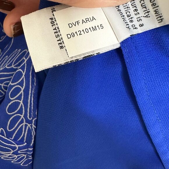 Diane Von Furstenberg Aria Dress Sz 6 - Picture 9 of 11